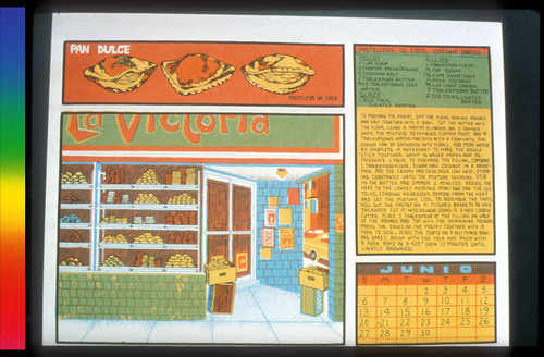 La Victoria; from Calendario de Comida 1976