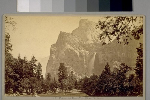 Pohono, The Bridal Veil, 900 Ft., Yo Semite [Yosemite], B 6