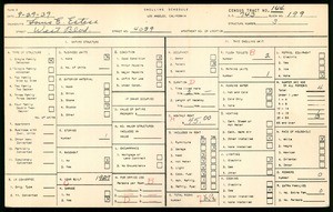 WPA household census for 4039 WEST BLVD, Los Angeles County