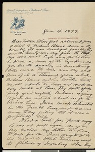 Hamlin Garland, letter, 1899-06-04, to Richard Hayes Garland and Charlotte Isabelle Garland