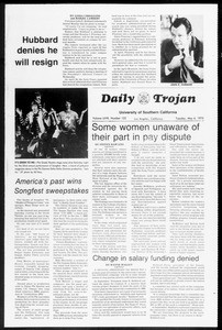 Daily Trojan, Vol. 67, No. 122, May 06, 1975
