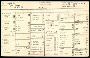 WPA household census for 135 EAST 109TH PLACE, Los Angeles County