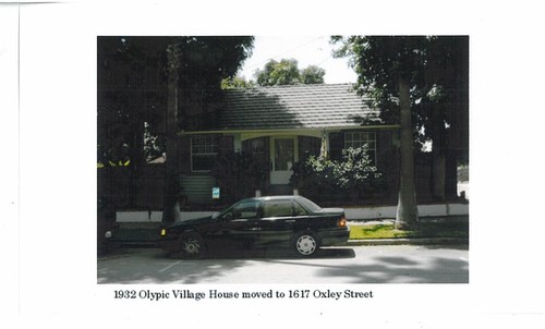 1932 Olympic Village House Moved to 1617 Oxley Street