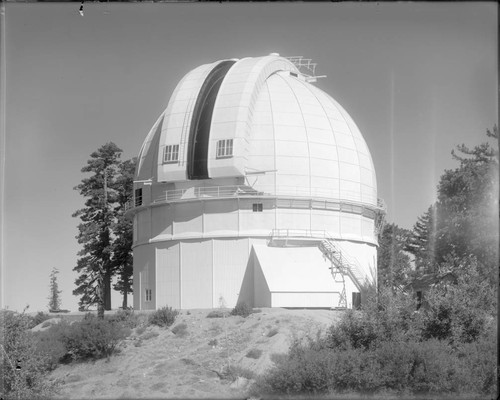 Completed 100-inch telescope dome, Mount Wilson Observatory