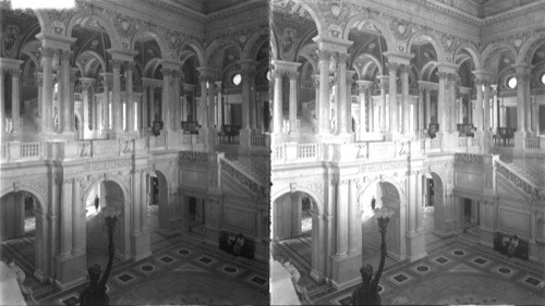 Grand Staircase, Library of Congress. Washington, D.C