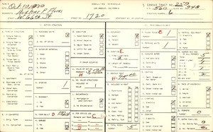 WPA household census for 1720 W 66TH ST, Los Angeles County