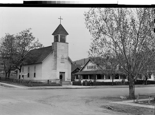 Catholic Church built about 1888. Susanville, Calif