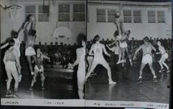 Analy High School Tigers basketball 1948--Analy vs Vallejo, Jan 30, 1948