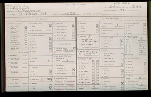 WPA household census for 1039 E 53RD STREET, Los Angeles County