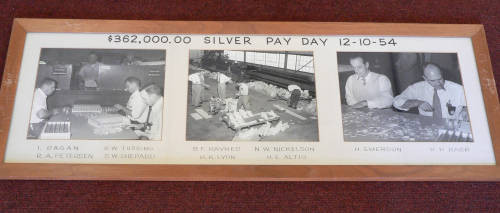 $362.000 Silver payday, December 10, 1954
