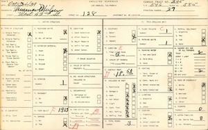 WPA household census for 128 WEST 52ND STREET, Los Angeles County