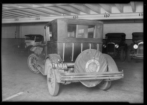 D. R. Atchison's Willys Knight sedan, Union Indemnity, Southern California, 1931