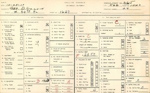 WPA household census for 1627 WEST 84TH PLACE, Los Angeles County