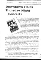 Downtown holds Thursday night concerts