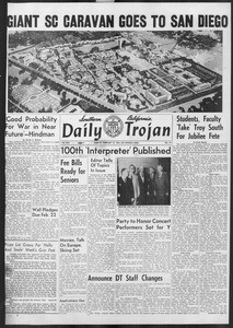 Daily Trojan, Vol. 46, No. 77, February 15, 1955