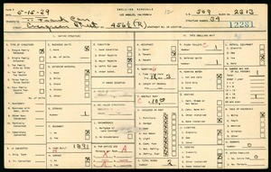 WPA household census for 456 1/2 EVERGREEN AVE, Los Angeles