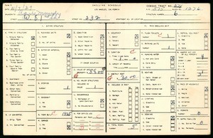 WPA household census for 232 West 81st Street, Los Angeles County