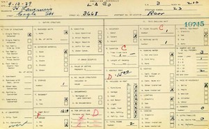WPA household census for 3668 EAGLE