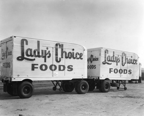 Lady's Choice Foods trucks