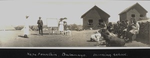 View of school, Zimbabwe, Africa, ca. 1924