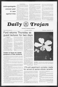 Daily Trojan, Vol. 72, No. 47, November 30, 1977
