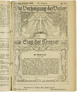 Die Verheissung des Vaters und der Sieg des Kreuzes, 1922, nr. 8 & 9