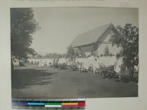 Ambohipiantrana, a home for the leprous patients, Tanambao, Antsirabe, Madagascar, ca.1916