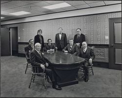 Exchange Bank Board meeting, Santa Rosa, California, 1970s
