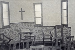 Inside of the church of the Sefula bible school