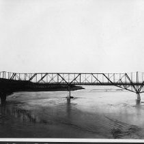 Bridge of Santa Fe Railway across Colorado River near Topoc