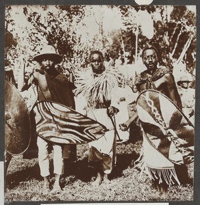 Shield dancers, Tanzania