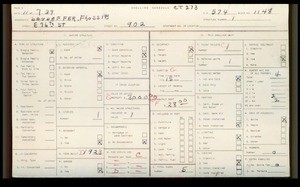 WPA household census for 902 E 76TH STREET, Los Angeles County