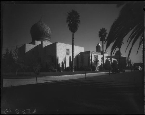 Mausoleum, Angeles Abbey Memorial Park, Compton, [1920s?]