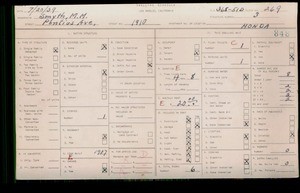 WPA household census for 1910 PONTIUS, Los Angeles