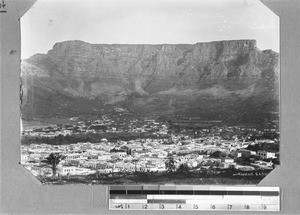 Cape Town at the foot of Table Mountain, Cape Town, South Africa