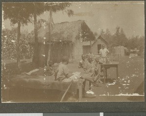 Hospital patients, Tumutumu, Kenya, ca.1921