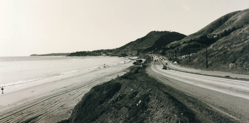 Pacific Coast Highway at Corral Canyon, ca. 1990