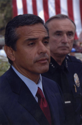 9/11 Remembrance Ceremony, Mayor Villaraigosa