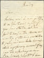 Sarah Siddons letter to Thomas Campbell