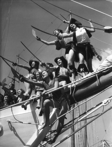 Pirates at the 1928 Pacific Southwest Exposition