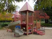 Boyle Park playground structure, 2016