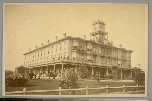 Arlington Hotel, Santa Barbara, Cal. April 21, 1884