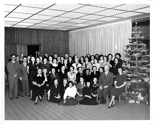 Governor’s Office Christmas Party, December 23, 1952
