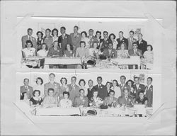 Petaluma High School class reunion at the Green Mill, Petaluma, California, 1948