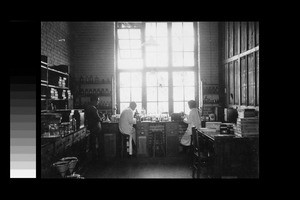 Pathology laboratory, Chengdu, Sichuan, China, 1942