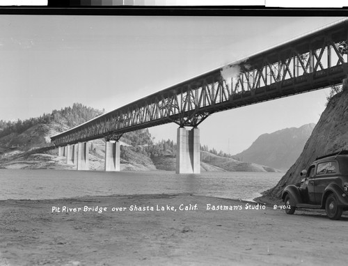 Pit River Bridge over Shasta Lake, Calif