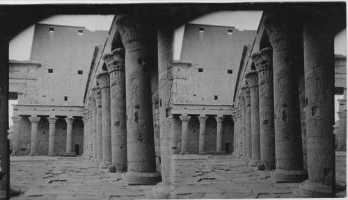Colonnade, Temple of Edfu, Egypt