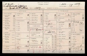 WPA household census for 1257 E 20TH ST, Los Angeles