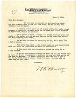 Letter from William Randolph Hearst to Julia Morgan, June 8, 1928