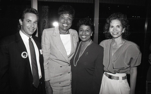 Carol Moseley Braun and Diane Watson, Los Angeles, 1992
